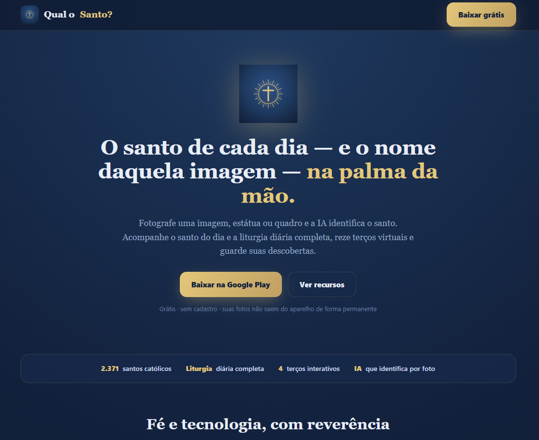 Qual o Santo?