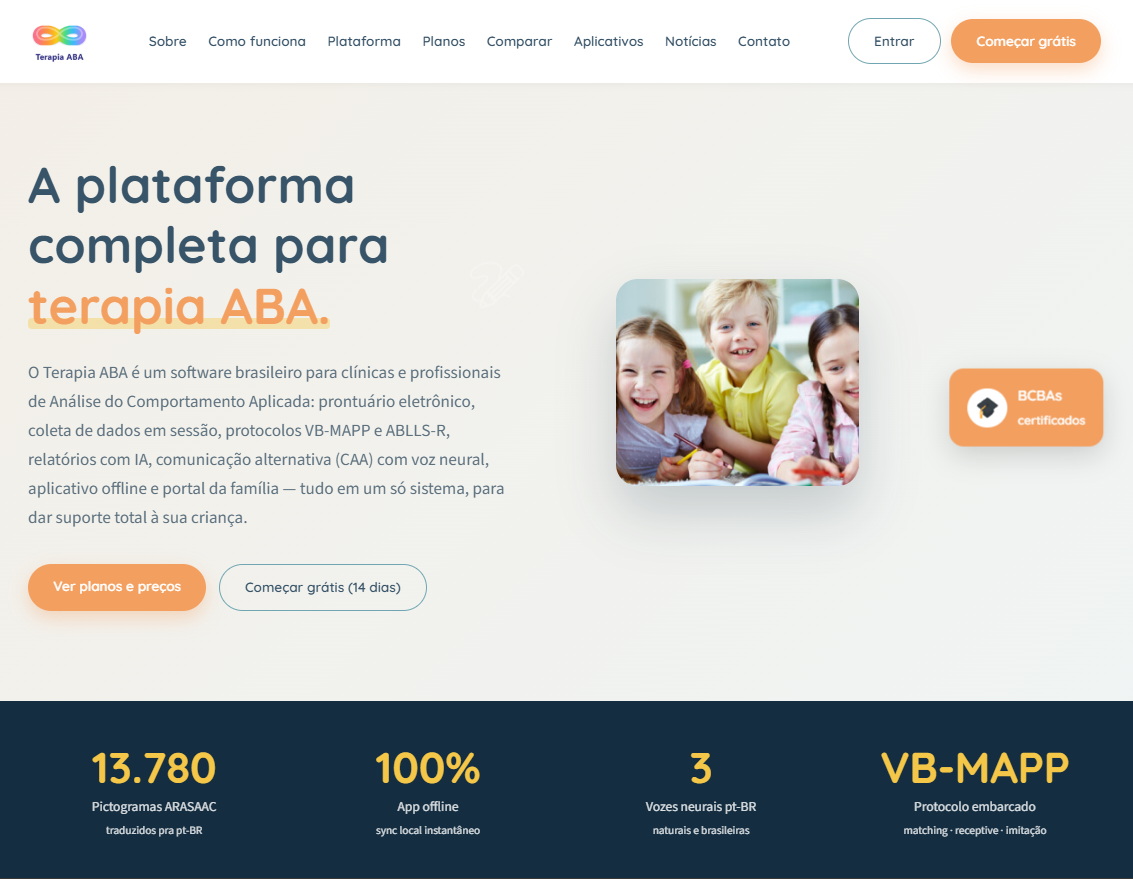 Terapia ABA - Sistema
