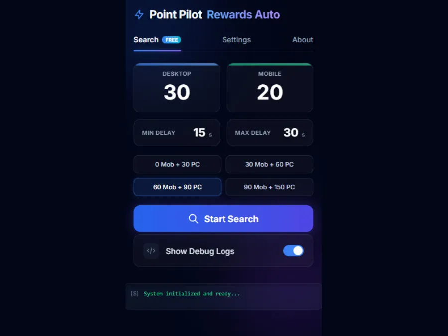 Point Pilot Rewards Auto