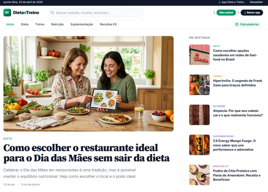 Dieta e Treino